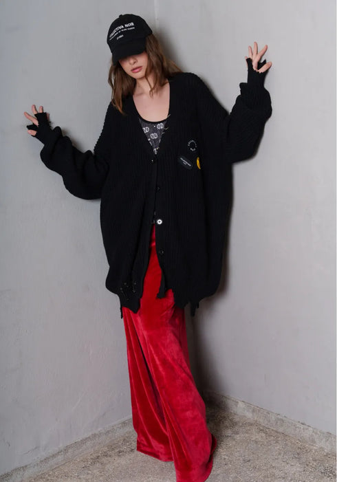 Ζακέτα No7 Yan Collectiva Noir CN141G11KNT μαύρο