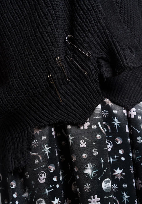 Ζακέτα No7 Yan Collectiva Noir CN141G11KNT μαύρο