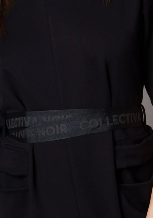 Ζώνη CN Ribbon Belt Collectiva Noir CN141Z04CO μαύρo