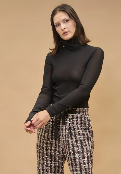 Τοπ Rodia Collectiva Noir CN141C04NET μαύρο