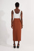 Φούστα Pencil maxi Karen Millen BKK24849 κεραμιδί