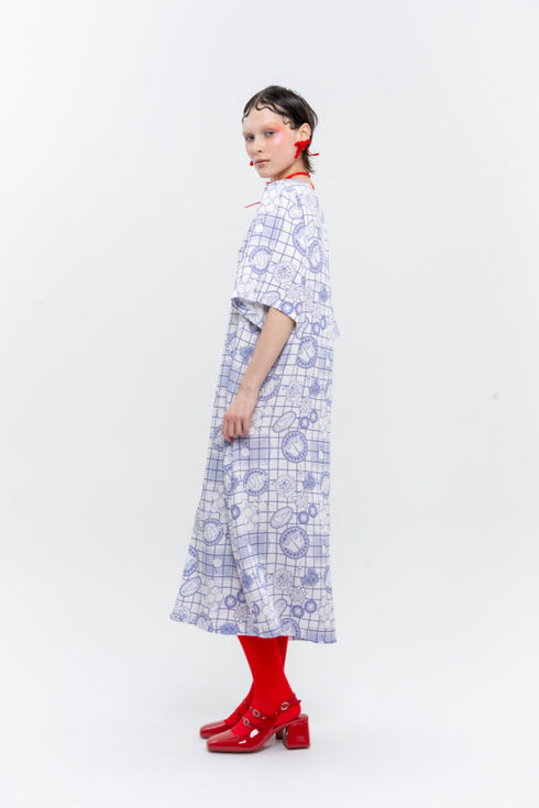 Φόρεμα με κουμπιά Klelia Andrali wanna be pic nic