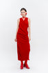 Φόρεμα Vino Drape Klelia Andrali Κόκκινο