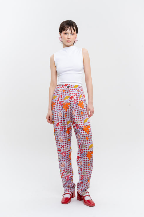Παντελόνι Pic Nic Fantasy Klelia Andrali Πολύχρωμο