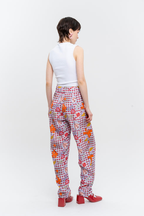 Παντελόνι Pic Nic Fantasy Klelia Andrali Πολύχρωμο