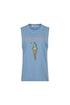 Τοπ Ice Tank Love+Alicia 421320 γαλάζιο
