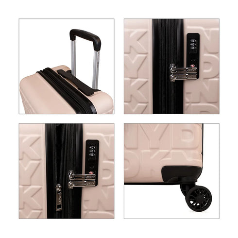 Βαλίτσα καμπίνας 55x35x24.5cm DKNY DH118MG6 ροζ