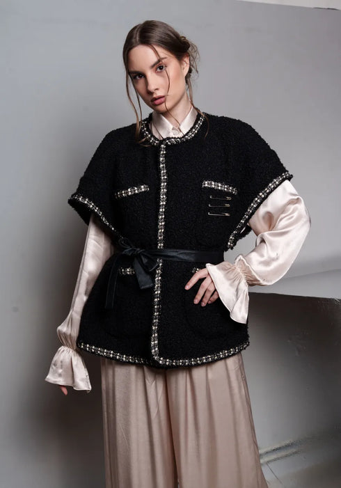 Αμάνικο τζάκετ Zade Collectiva Noir CN141X03BCL μαύρο