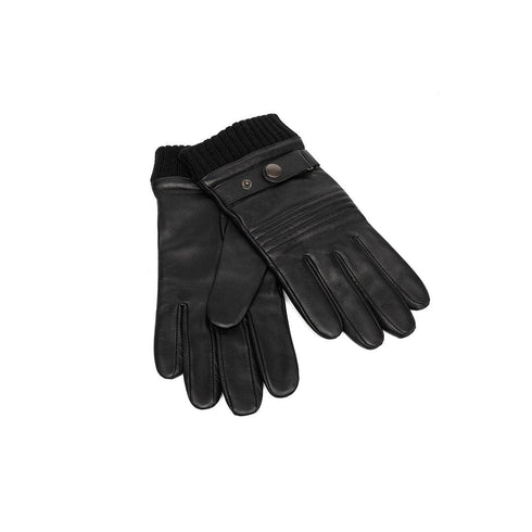 Δερμάτινα ανδρικά γάντια Guy Laroche 98952 μαύρο