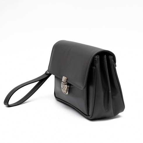 Τσαντάκι χειρός δερμάτινο Condor γκρι