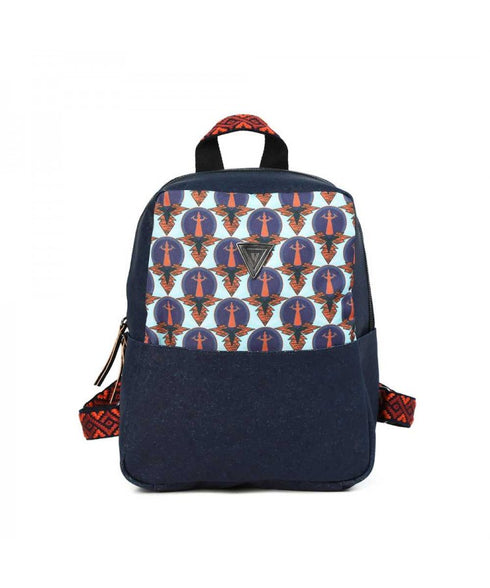 Elania Σακίδιο πλάτης Sustainable Yfos minoan μπλε