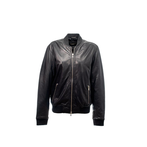 Ανδρικό Δερμάτινο Μπουφάν/Bomber Markos Leather and Furs