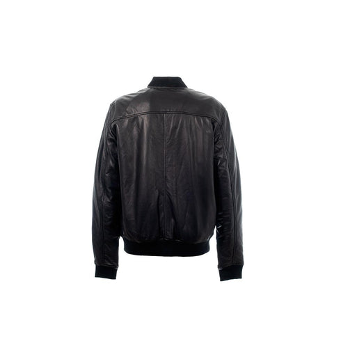 Ανδρικό Δερμάτινο Μπουφάν/Bomber Markos Leather and Furs