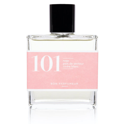 Eau de parfum 101: rose, sweet pea and white cedar 30ml