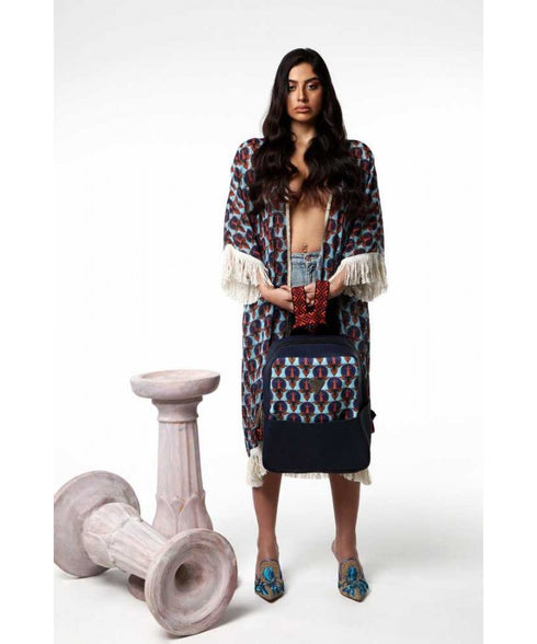 Elania Σακίδιο πλάτης Sustainable Yfos minoan μπλε