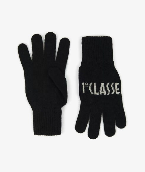 Γάντια πλεκτά Alviero Martini 1a Classe KG006-A003-0001 μαύρο