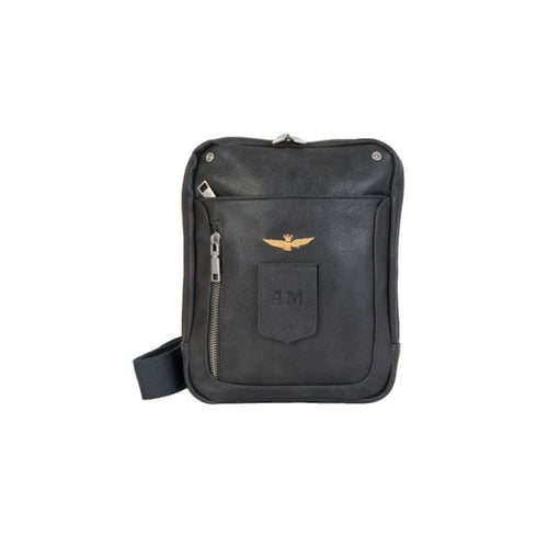 Τσαντάκι Χιαστί Aeronautica AM471 Μαύρο