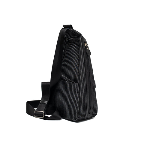 Σακίδιο πλάτης/bodybag Τζούκας μαύρο