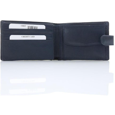 Δερμάτινο Πορτοφόλι Armonto 8407 μπλε