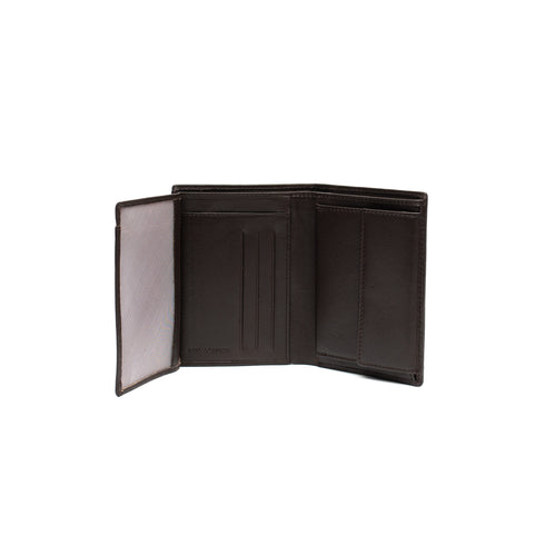 Δερμάτινο Πορτοφόλι όρθιο Guy Laroche 63904 καφέ