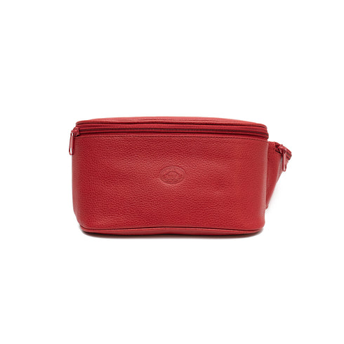 Τσάντα μέσης δερμάτινη Bartuggi 43-600-8026 κόκκινο