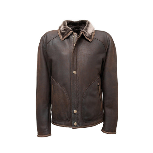 Ανδρικό μουτόν Pesci καφέ