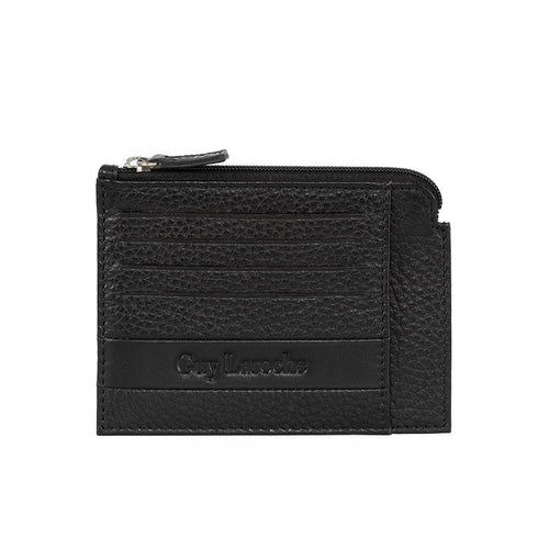 Δερμάτινη καρτοθήκη Guy Laroche 37105 μαύρο