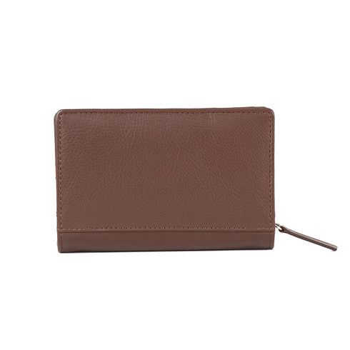 Δερμάτινο πορτοφόλι Guy Laroche 81313 καφέ