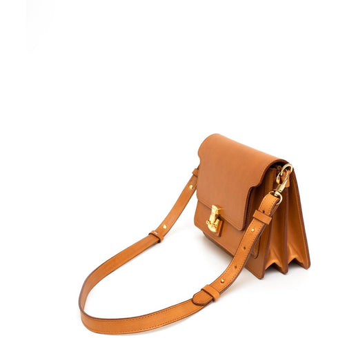 Τσάντα ώμου/χιαστί Δερμάτινη ταμπά