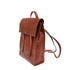 Σακίδιο πλάτης Δερμάτινο καφέ