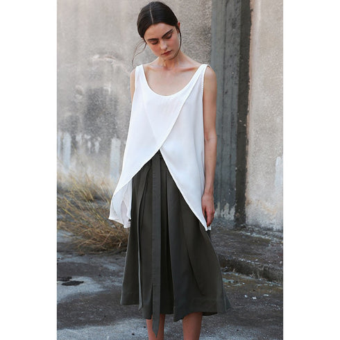 Τοπ Alexia Raisi λευκό