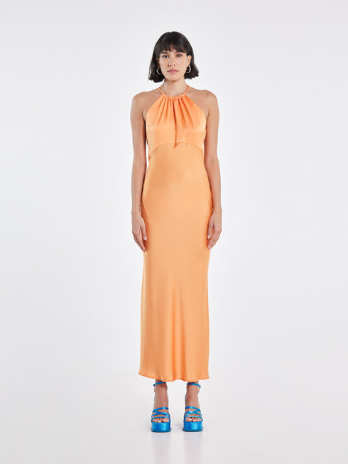 June Φόρεμα Love+Alicia 321109 πορτοκαλί