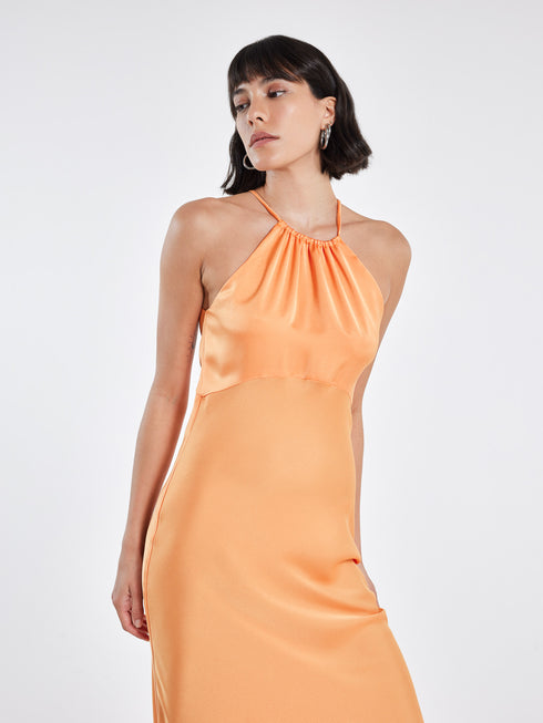 June Φόρεμα Love+Alicia 321109 πορτοκαλί