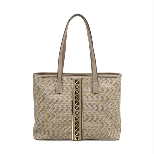 Τσάντα ώμου Y Not? NIC-006F3 μπεζ