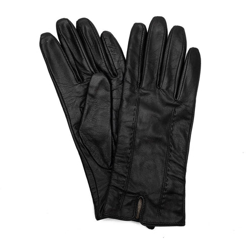 Δερμάτινα γυναικεία γάντια Guy Laroche 98880 μαύρο